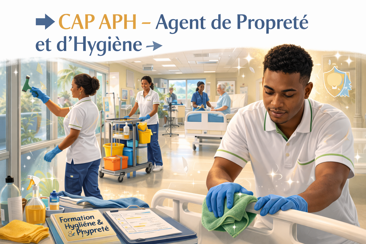 CAP APH - Agent de Propreté et d'Hygiène